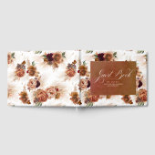 Livre D'or Pampas Grass Terracotta Boho Mariage Floral (Complet)