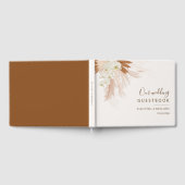 Livre D'or Pampas Grass Terracotta Mariage (Complet)