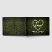 Livre D'or Panneau blanc Neon Love Boxwood Mariage (Complet)