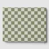 Livre D'or Panneau de configuration Sage Green (Verso)