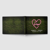 Livre D'or Panneau Neon Love Boxwood Mariage (Complet)