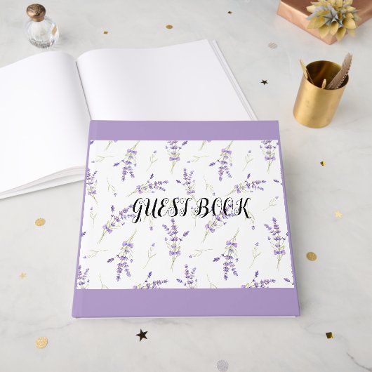 LIVRE D'OR PAPIER MOUSSELINE (Recto ouvert)