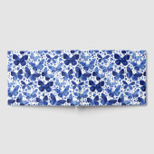 Livre D'or Papillons Aquarelle Indigo (Complet)