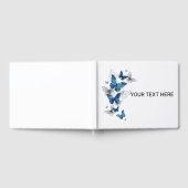 Livre D'or Papillons volants bleus Morpho (Complet)