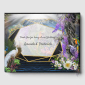 Livre D'or Paradis de la Wisteria tropicale au Palais d'Or (Verso)