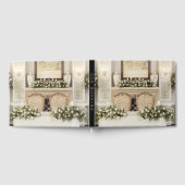 Livre D'or Paramètre de table Roses blanches (Complet)