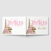 Livre D'or Paris Anniversaire Fête Livres d'hôtes (Complet)