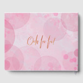 Livre D'or Paris Tour Eiffel Or Rose Ooh La Custom (Verso)