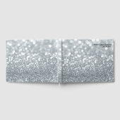 Livre D'or Parties scintillant blanche Bokeh Glam Sparkle Mar (Complet)