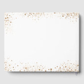 Livre d'or parties scintillant de verdure eucalypt (Verso)