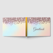 Livre D'or Parties scintillant rose Cascade et couleurs paste (Complet)