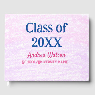 Livre D'or Parties scintillant rose violet classe supérieure