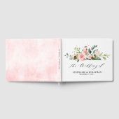 Livre D'or Pastel Blush Ivory rose Mariage botanique floral (Complet)