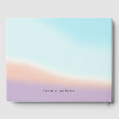 Livre D'or Pastel Photo Life Celebration (Verso)