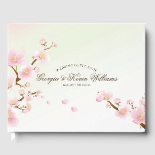 Livre D'or Pastel Rose Magnolia Printemps
