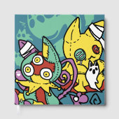 Livre D'or Paw-sitively Frightful | Monstrous Cats Halloween (Recto)