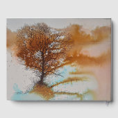 Livre D'or Paysage Location de vacances Art Tree (Verso)