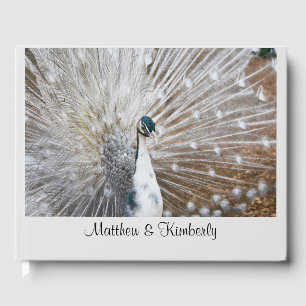 Livre D'or Peacock blanc rare