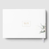 Livre D'or Pearl Blush Elegance Floral Mariage ID989 (Verso)