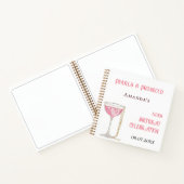 Livre d'or perle d'anniversaire de proarc rose (Intérieur)