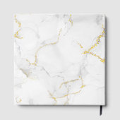 Livre D'or Personalised In Loving Memory Photo marble (Verso)