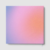 Livre D'or Personalized Trendy Lavender Purple Bat Mitzvah (Verso)