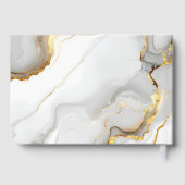 Livre D'or Personalized Wedding Guest Book (Verso)