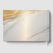 Livre D'or Personalized Wedding Guest Book (Verso)