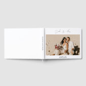 Livre D'or Personalized Wedding Modern Minimalist Photo (Complet)