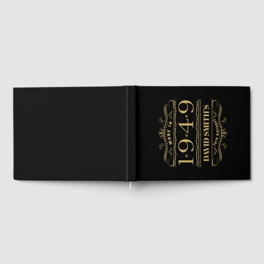 Livre D'or Personnalisé 1949 70e anniversaire (Complet)