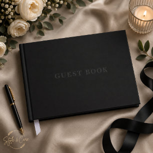 Livre d'or personnalisé avec feuille d'aluminium n