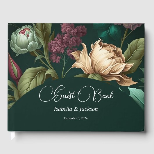 Livre D'or Pétales de fleurs (Recto)