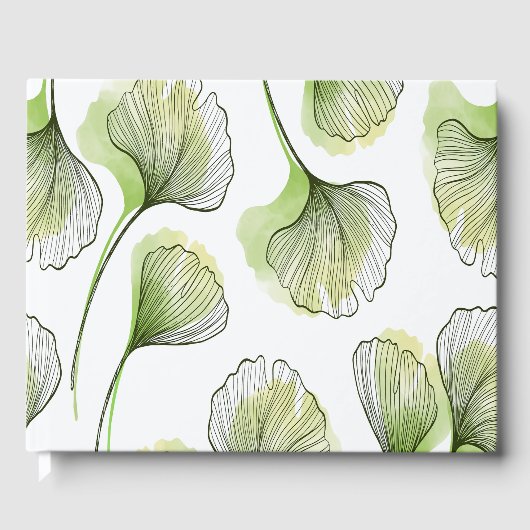 Livre D'or Pétales verts (Recto)