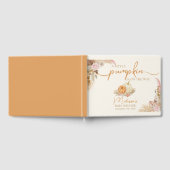 Livre D'or Petit Citrouille Boho Fall Floral (Complet)