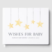 Livre D'or Petite étoile | Voeux pour bébé (Recto)