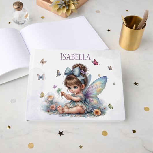 Livre D'or Petite fée adorable (Recto ouvert)