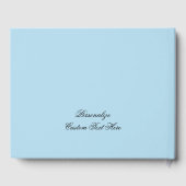 Livre D'or Phare Ocean Waves Vacances d'été (Verso)