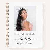 Livre d'or photo blanche (Devant)