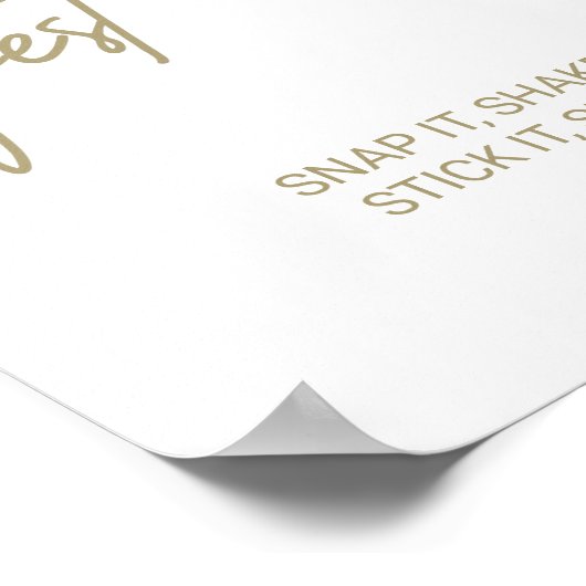 Livre d'or photo calligraphié en or capricieux (Coin)