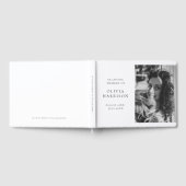 Livre D'or Photo commémorative | Classique Élégant En Mémoire (Complet)