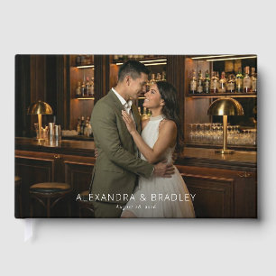 Livre D'or Photo de bar marron romantique