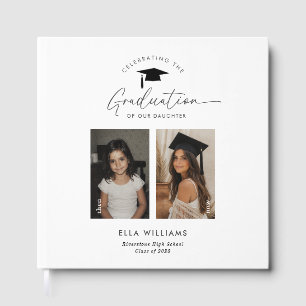 Livre D'or Photo de fille de remise de diplômes d'hier et d'a
