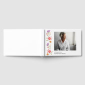 Livre D'or Photo de la frontière florale Célébration de la vi (Complet)