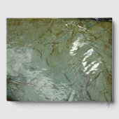 Livre D'or Photo de la nature de dalles rocheuses couvertes d (Verso)