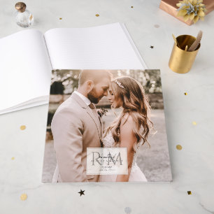 Livre D'or Photo de mariage rustique élégant
