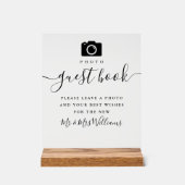 Livre d'or photo écriture noire (Recto)