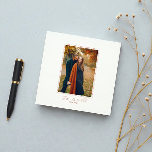 Livre D'or Photo Elegant Script Boho Mariage Affiche de bienv