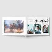 Livre D'or Photo Histoire Mariage Blanc Moderne (Complet)