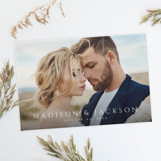 Livre D'or Photo Mariage moderne simple et élégante