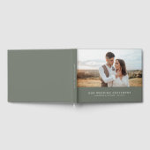 Livre D'or Photo mariage simple minimaliste (Complet)